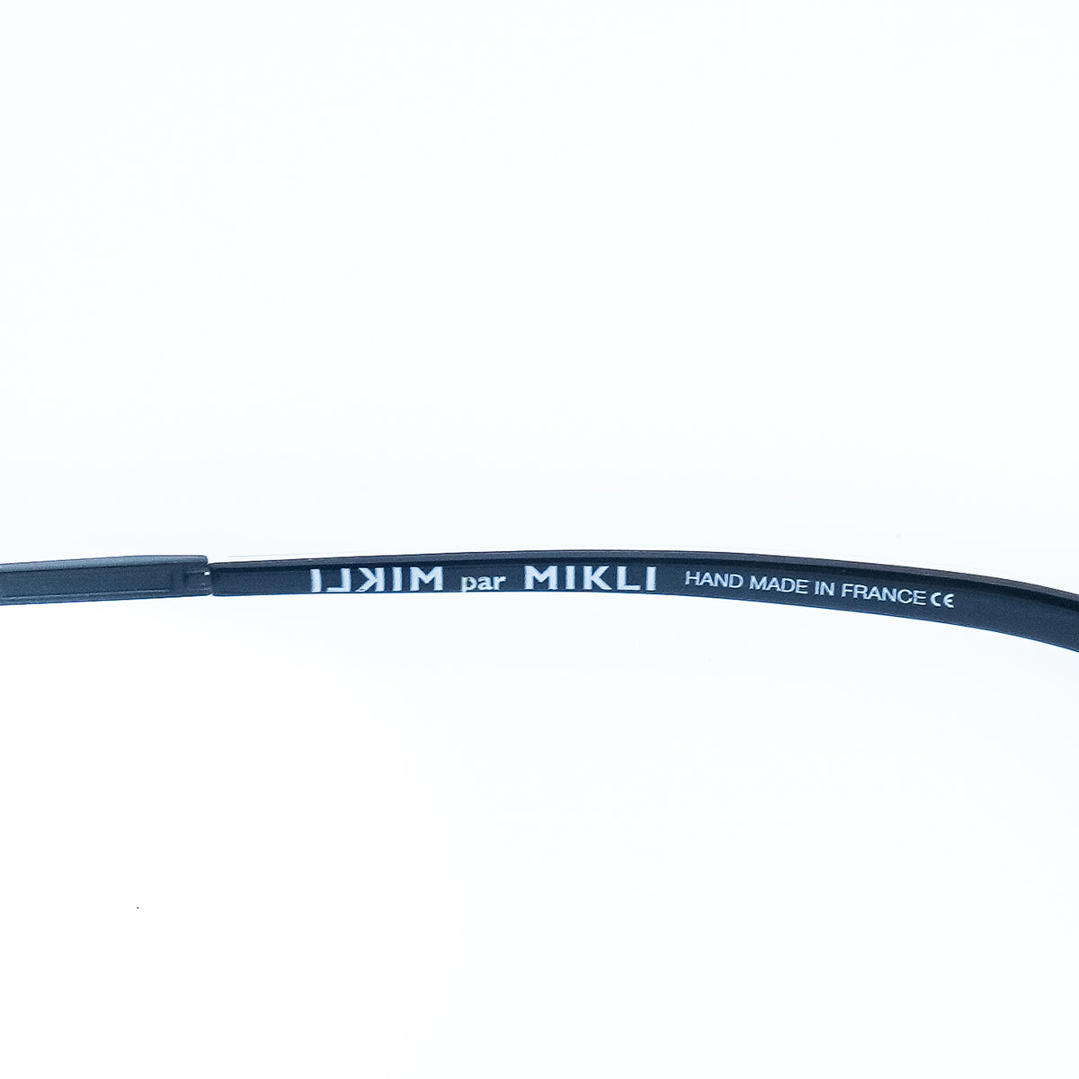 Alain Mikli par Mikli 7670 Black Oval Sunglasses Vintage