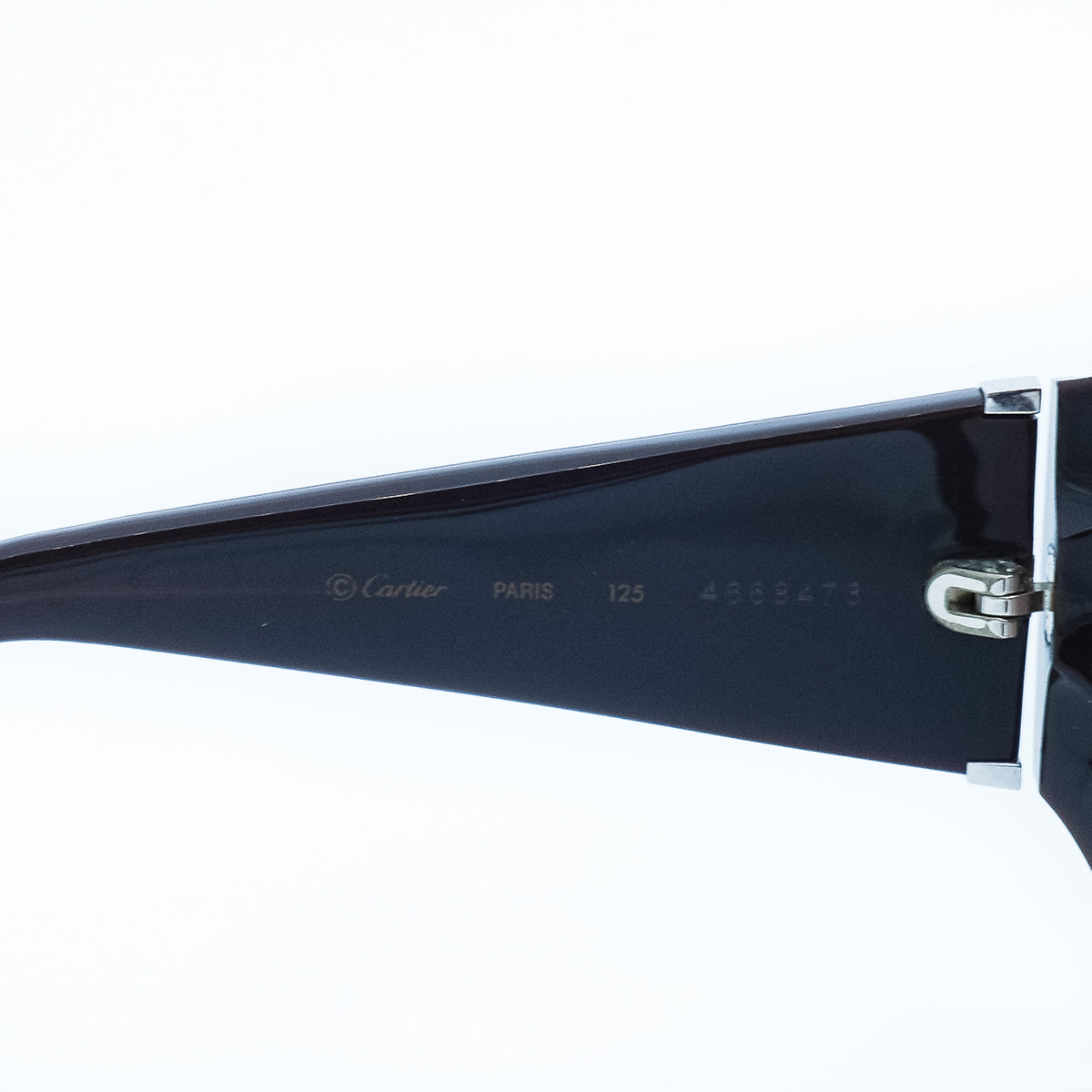 Cartier 4668473 Aviator Brown Sunglasses Vintage