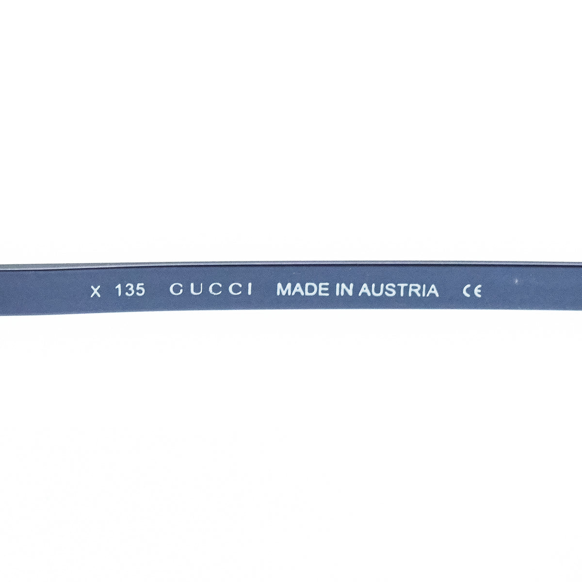 GUCCI GG 1679 Rimless Blue Sunglasses Vintage