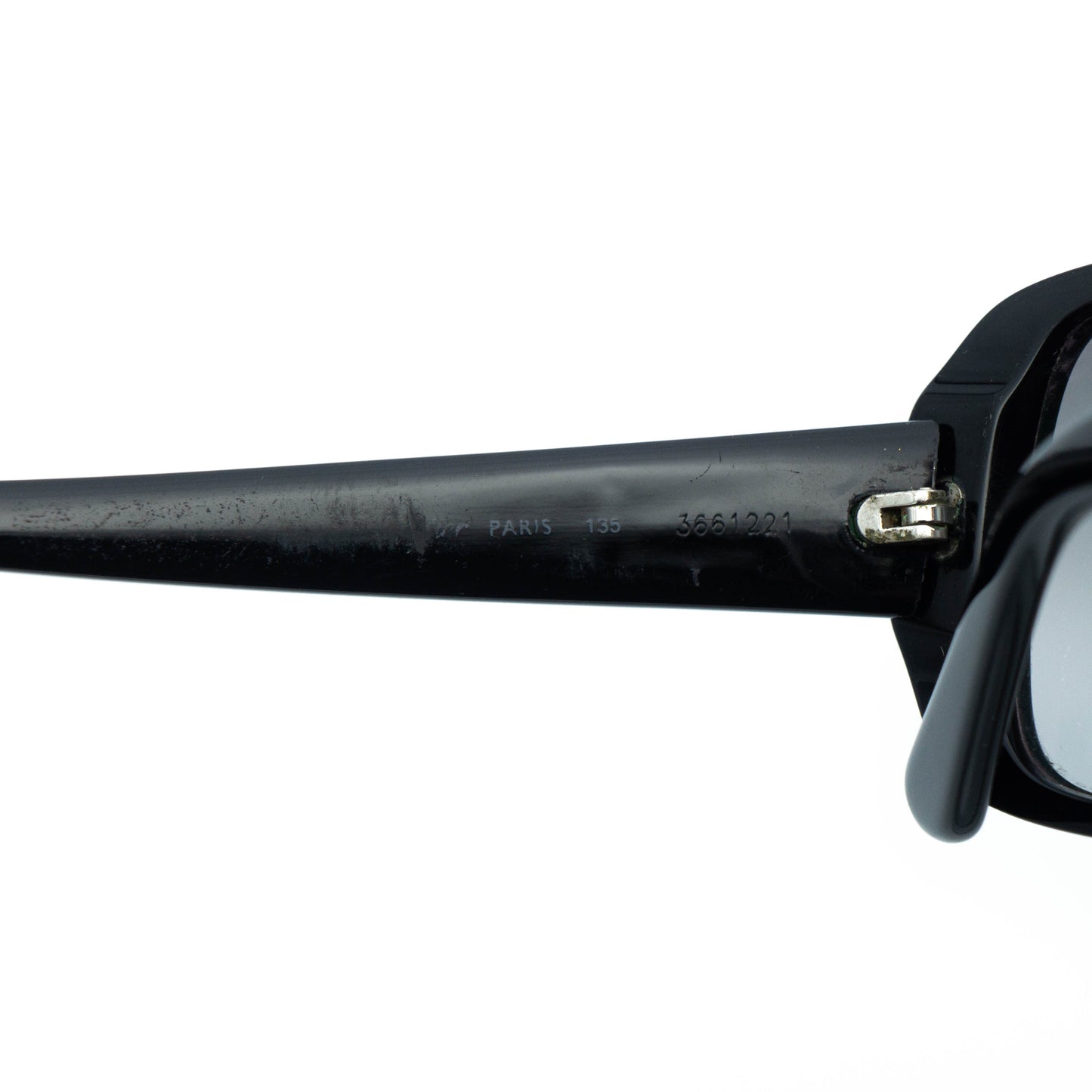 Cartier Paris Black Women Sunglasses Vintage