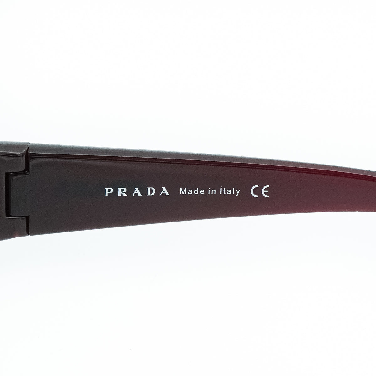 Prada SPR 70G Brown Silver Aviator Sunglasses Vintage