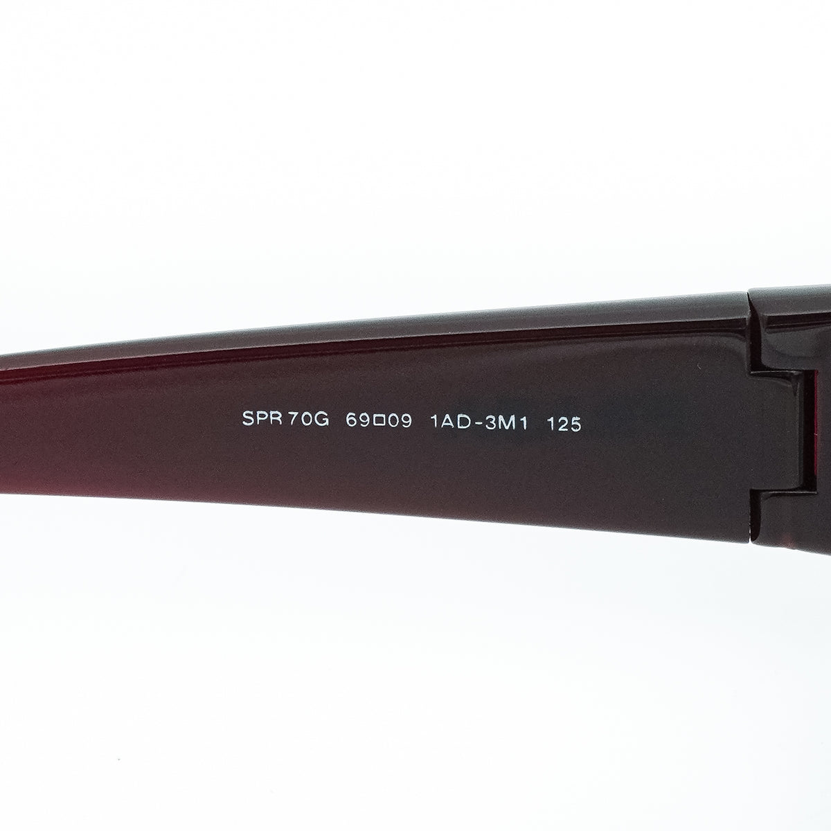 Prada SPR 70G Brown Silver Aviator Sunglasses Vintage