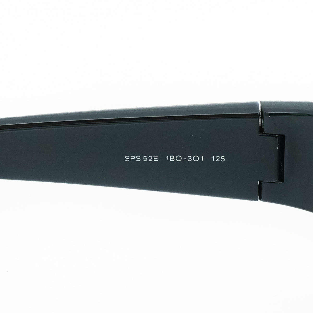 Prada SPS 52E Black Shield Mask Sunglasses Vintage
