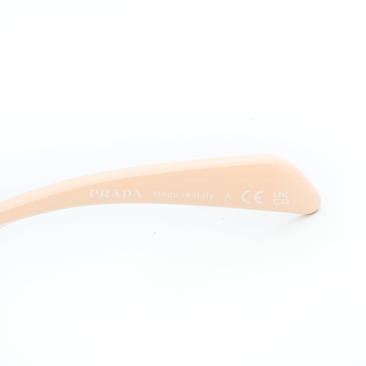 Prada SPR A15 Beige Rimless Women Sunglasses