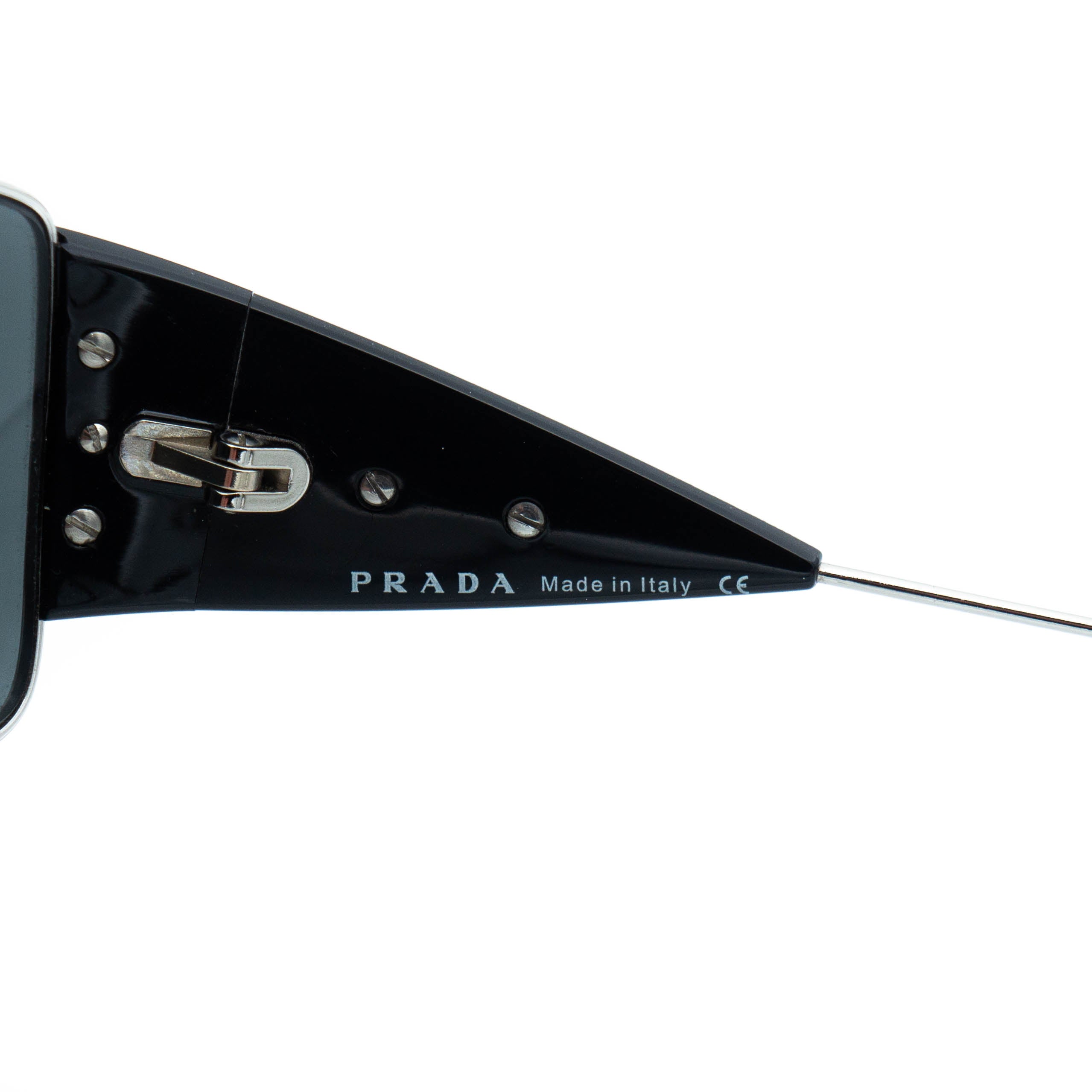 PRADA SPR 55H Black Sunglasses Vintage – LAVINTA