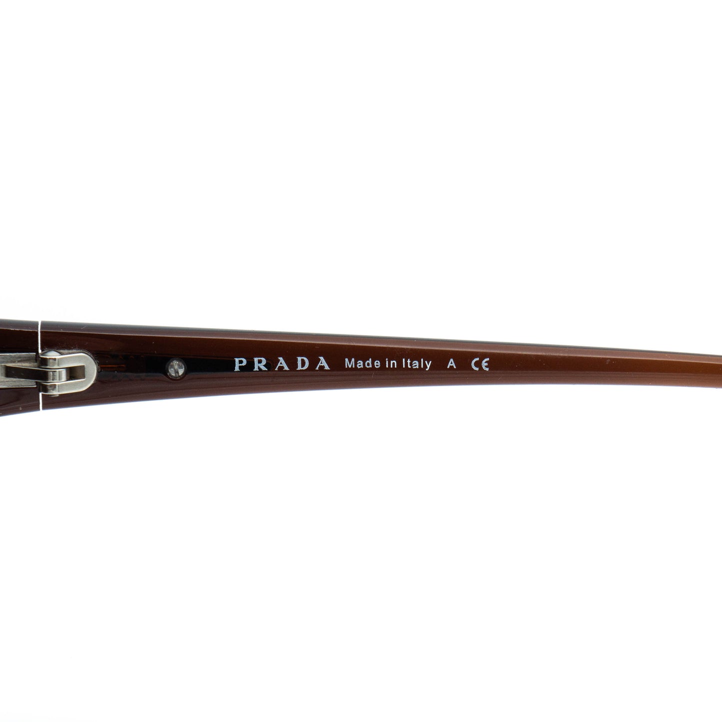 PRADA SPR50H Bronze Brown Sunglasses Vintage
