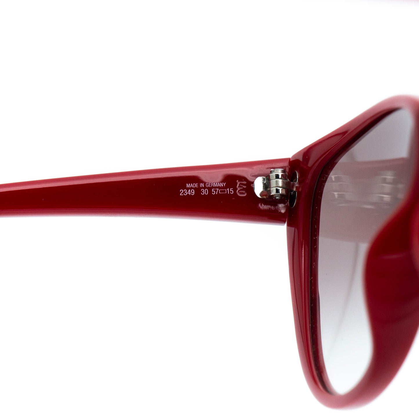 Christian Dior 2349 Red Women Sunglasses Vintage 80s