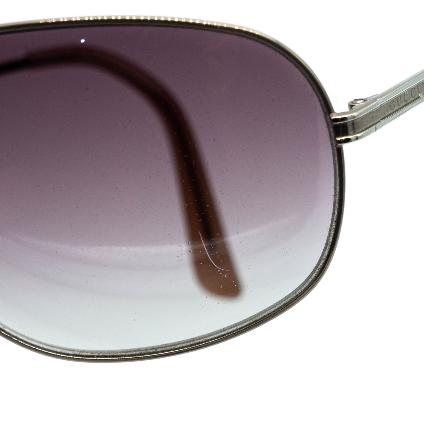 GUCCI GG 1956 Women Gold Metal Sunglasses Vintage
