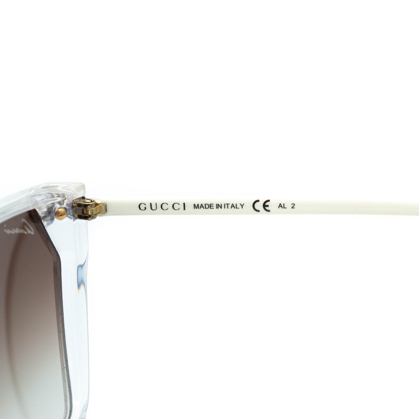 GUCCI GG 3505 Beige Cream Women Sunglasses Vintage