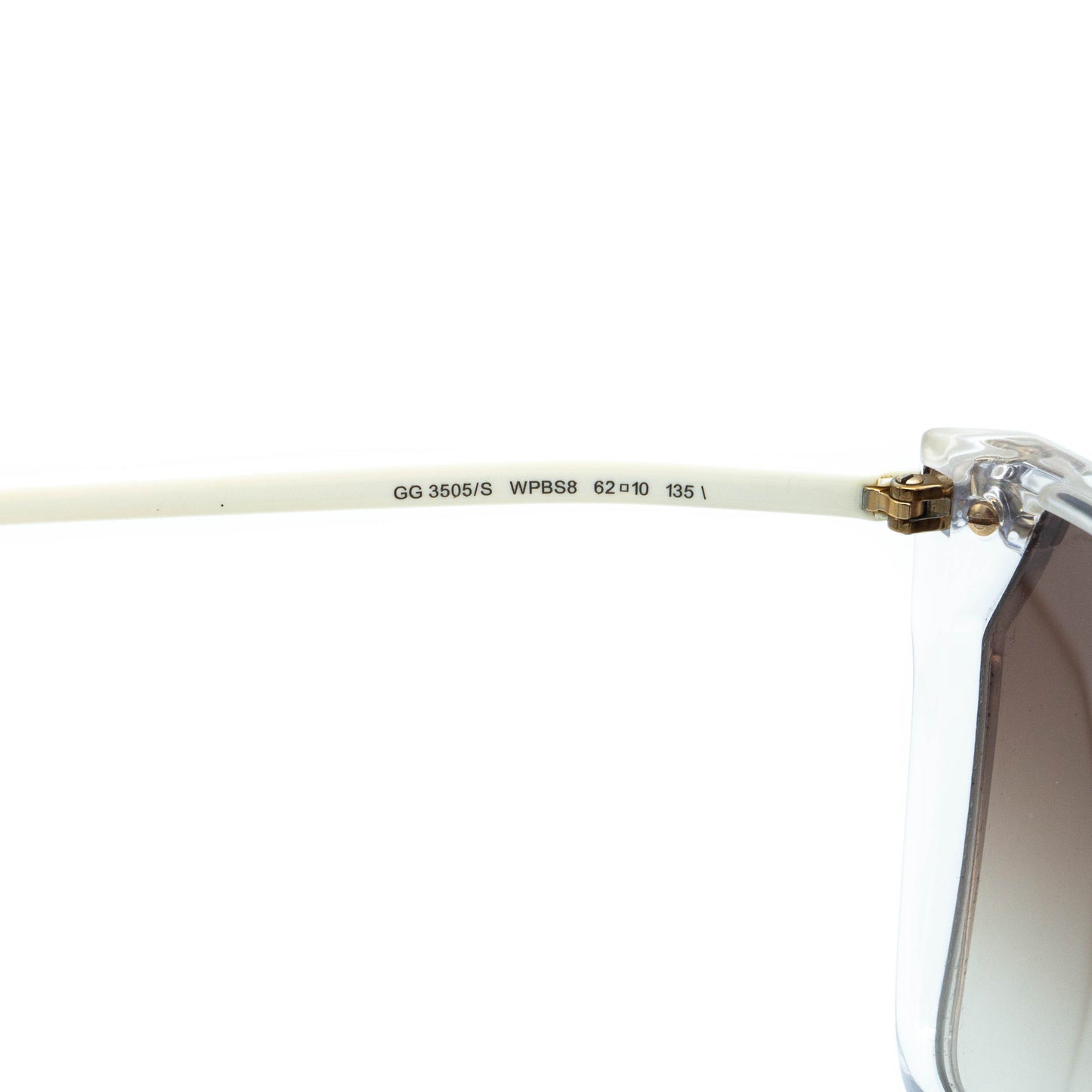 GUCCI GG 3505 Beige Cream Women Sunglasses Vintage