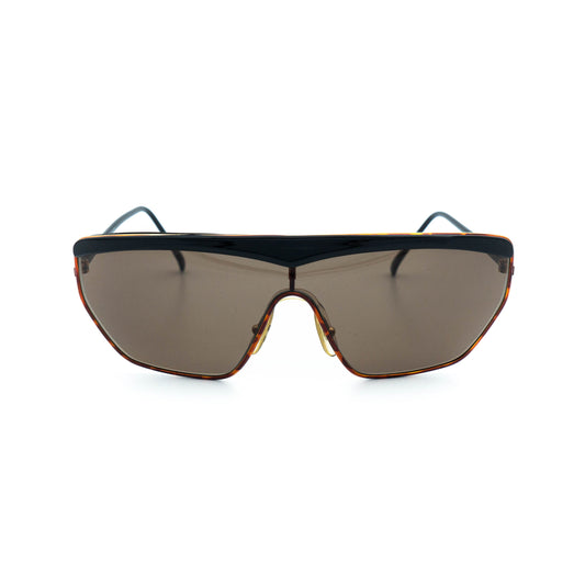 Helena Rubinstein Paris 9 11 Gold Black Sunglasses Vintage