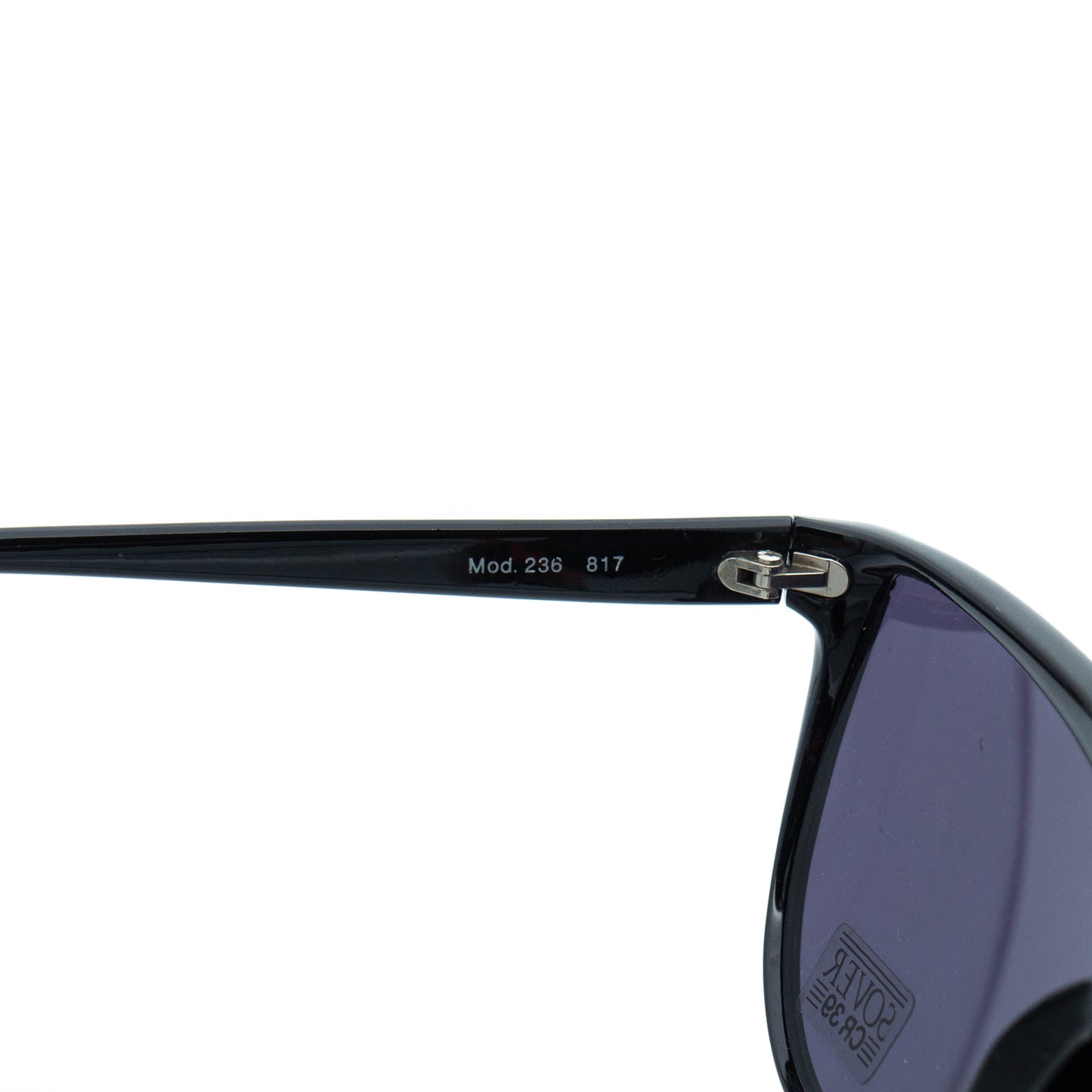SOVER mod 236 Black Italy Women Sunglasses Vintage