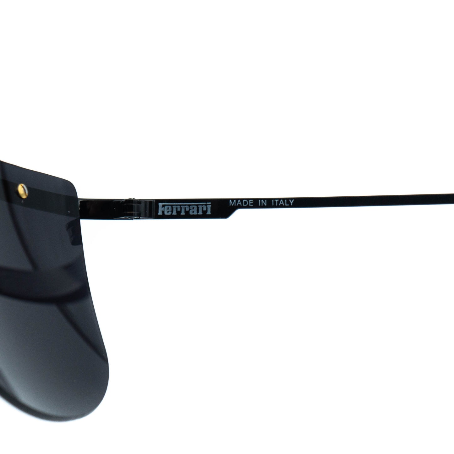 Ferrari F40 Black Shield Mask Sunglasses Vintage