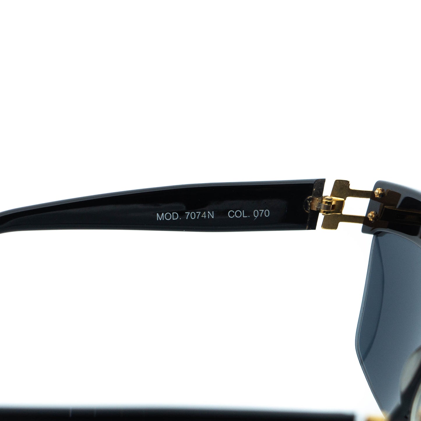 Charme 7074 Black Gold Women Sunglasses Vintage