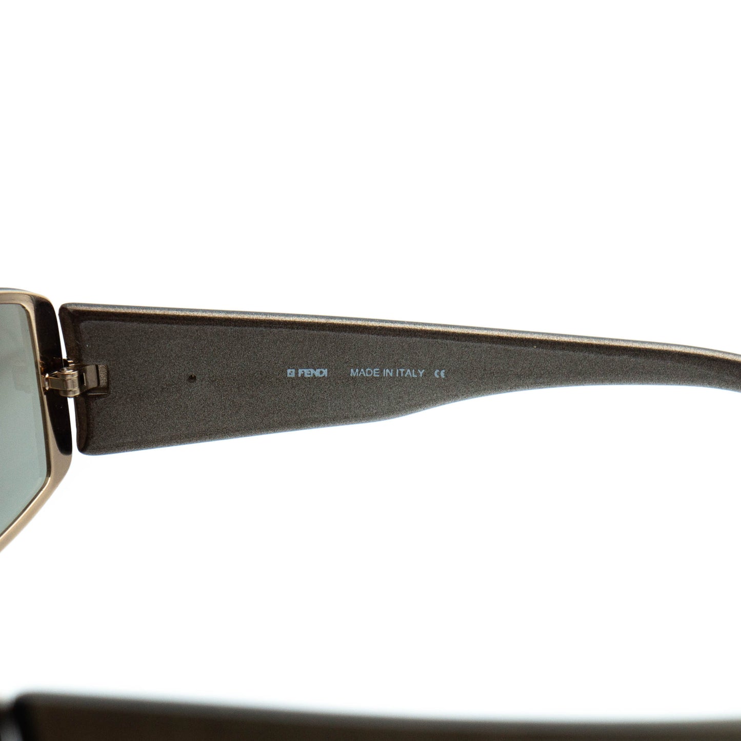 FENDI SL7457 Brown Shield Sunglasses Vintage