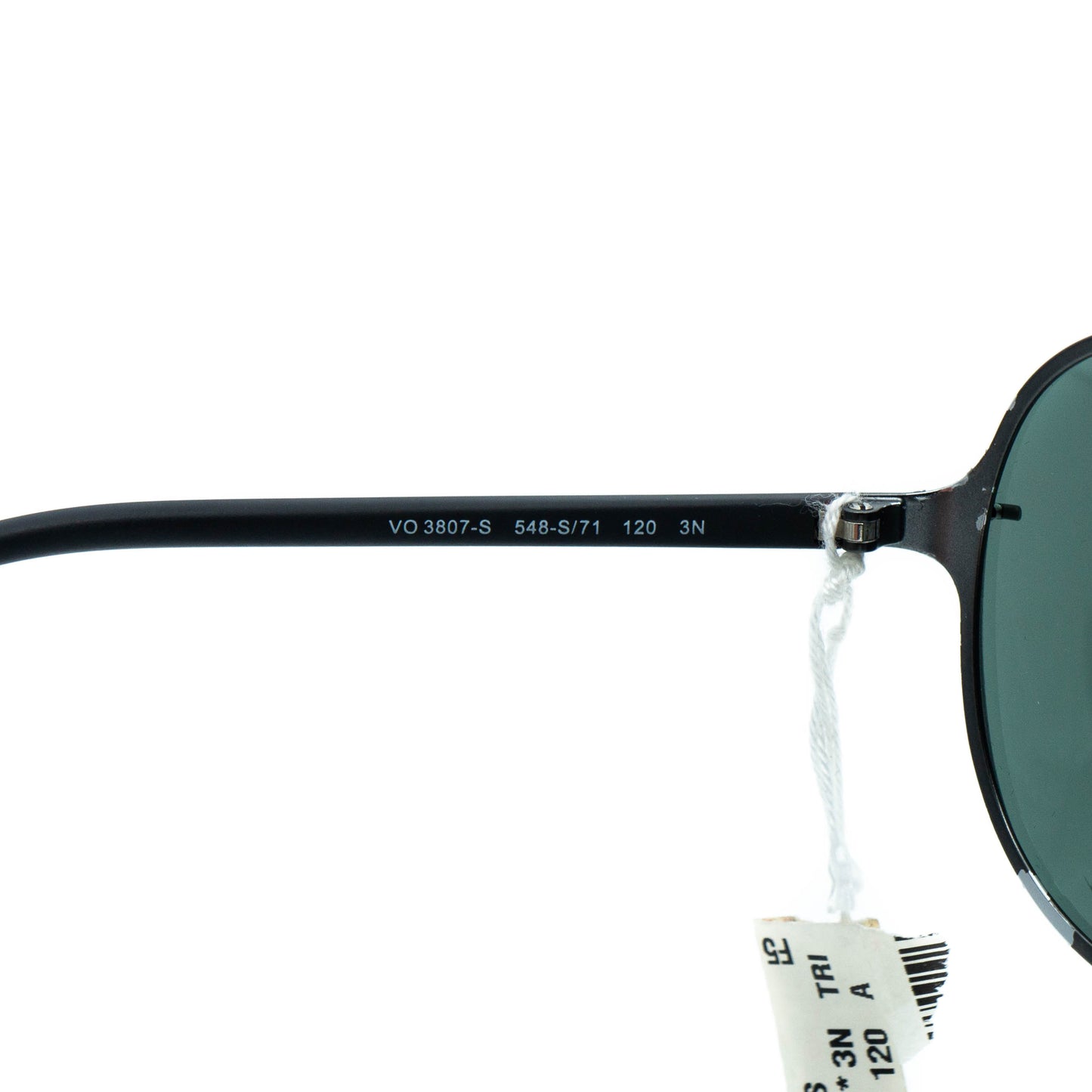 Vogue VO 3807 Black Mask Aviator Sunglasses Vintage