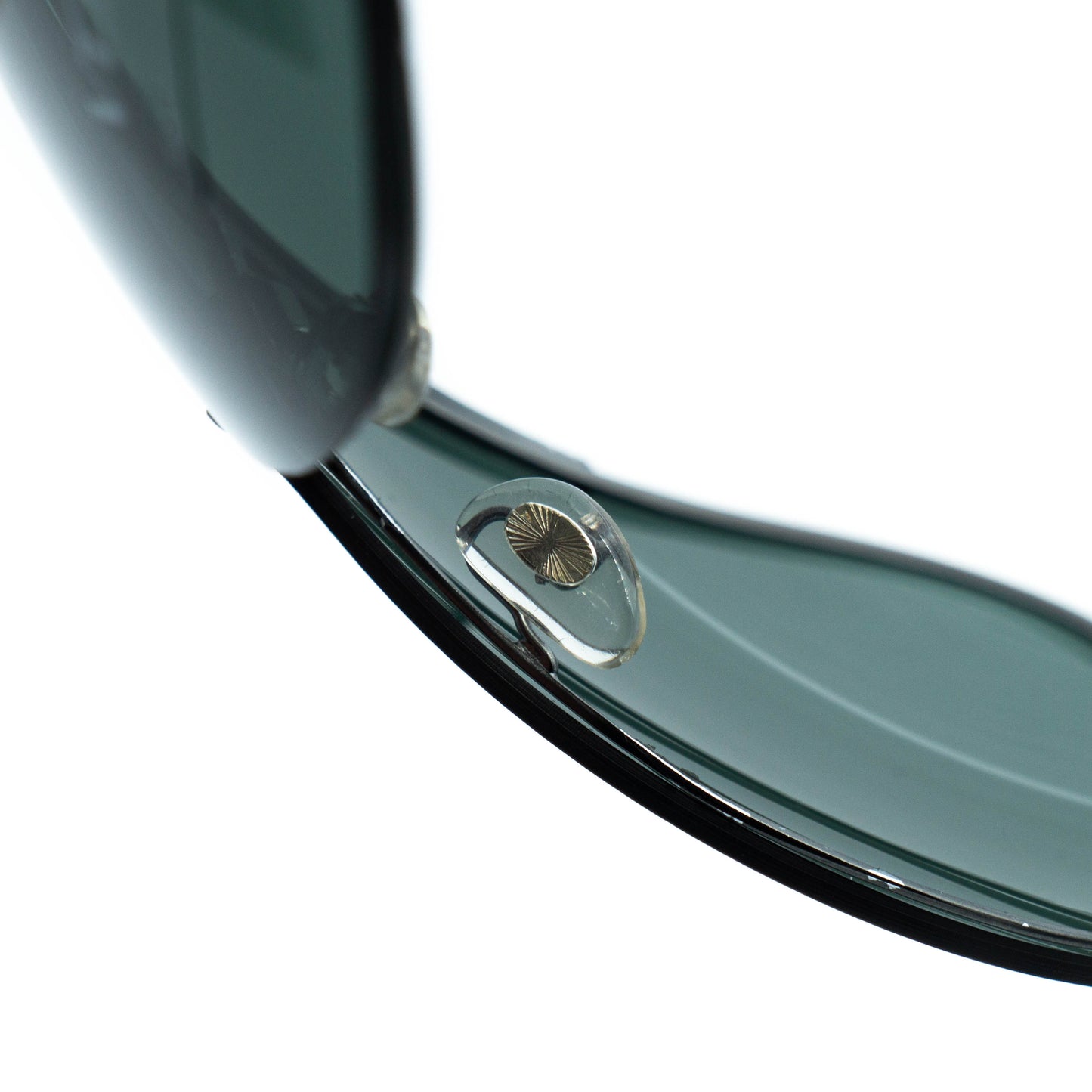 Vogue VO 3807 Black Mask Aviator Sunglasses Vintage