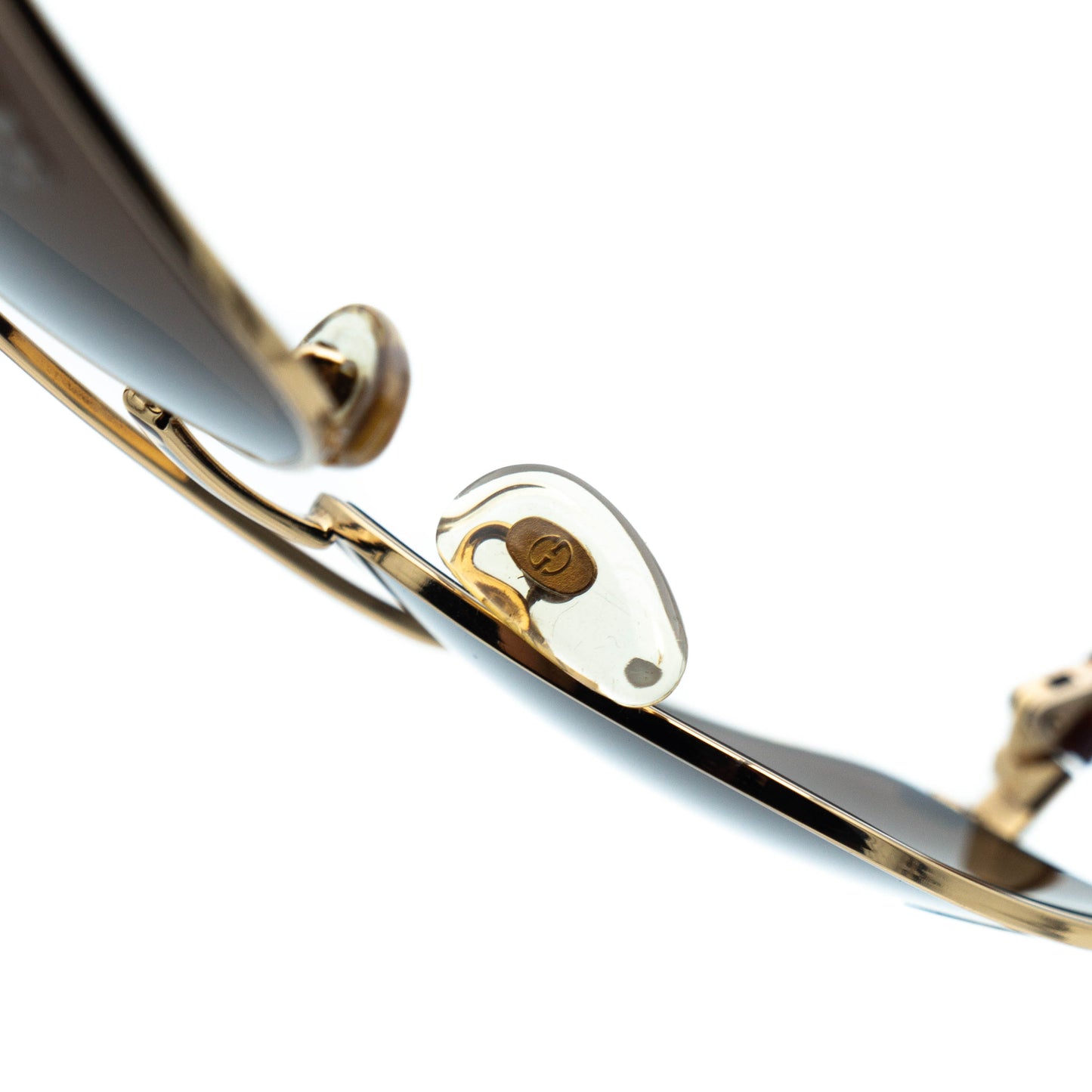 GUCCI  GG 1231/S Gold Brown Tortoise Sunglasses Vintage