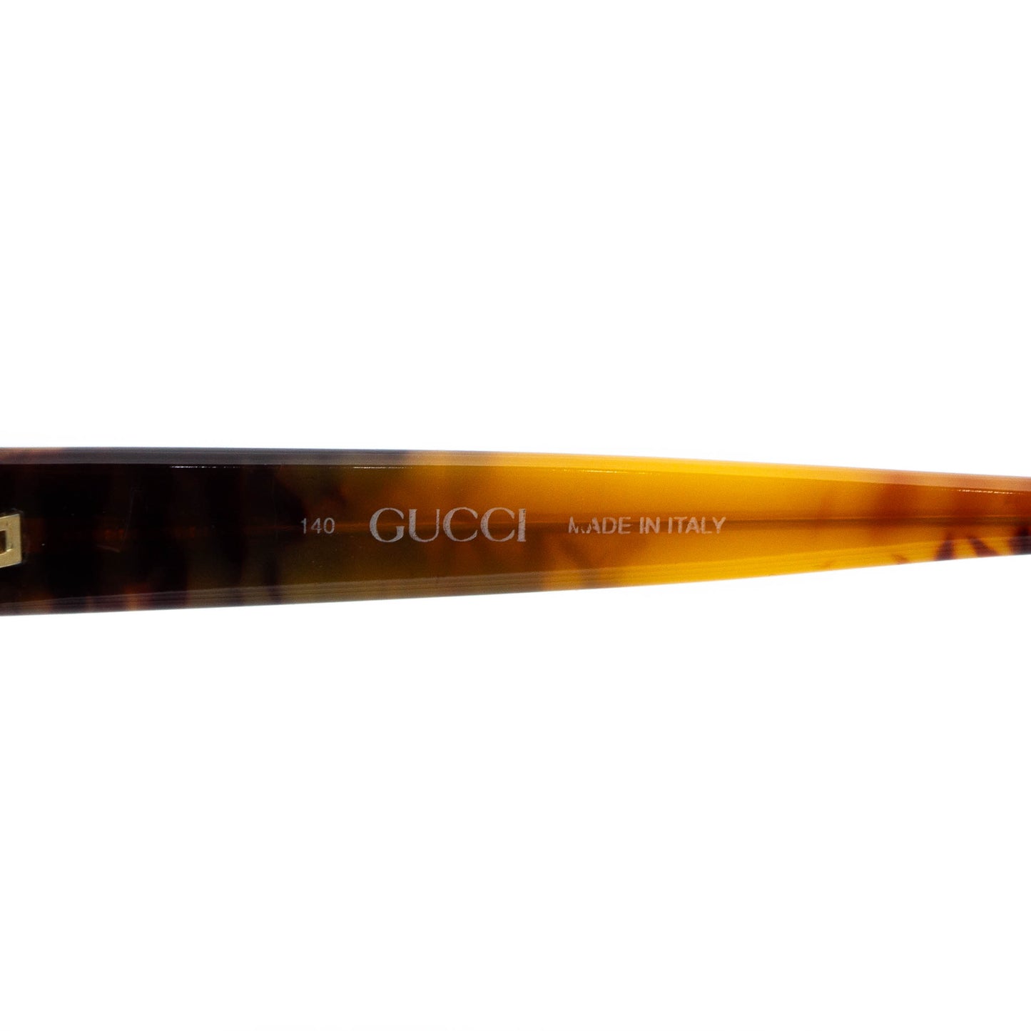 GUCCI GG 2155 Brown Tortoise Sunglasses Vintage