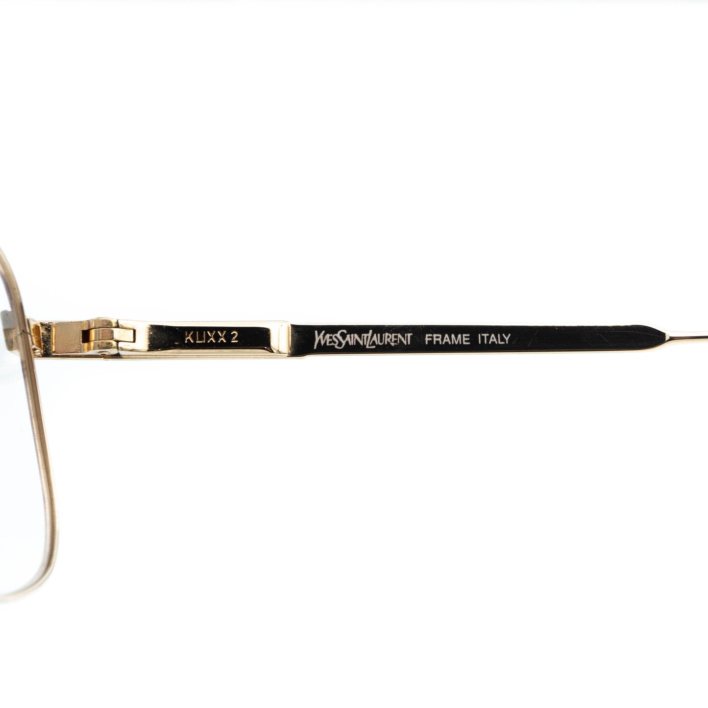 Yves Saint Laurent 4077 Gold Frame Sunglasses Vintage