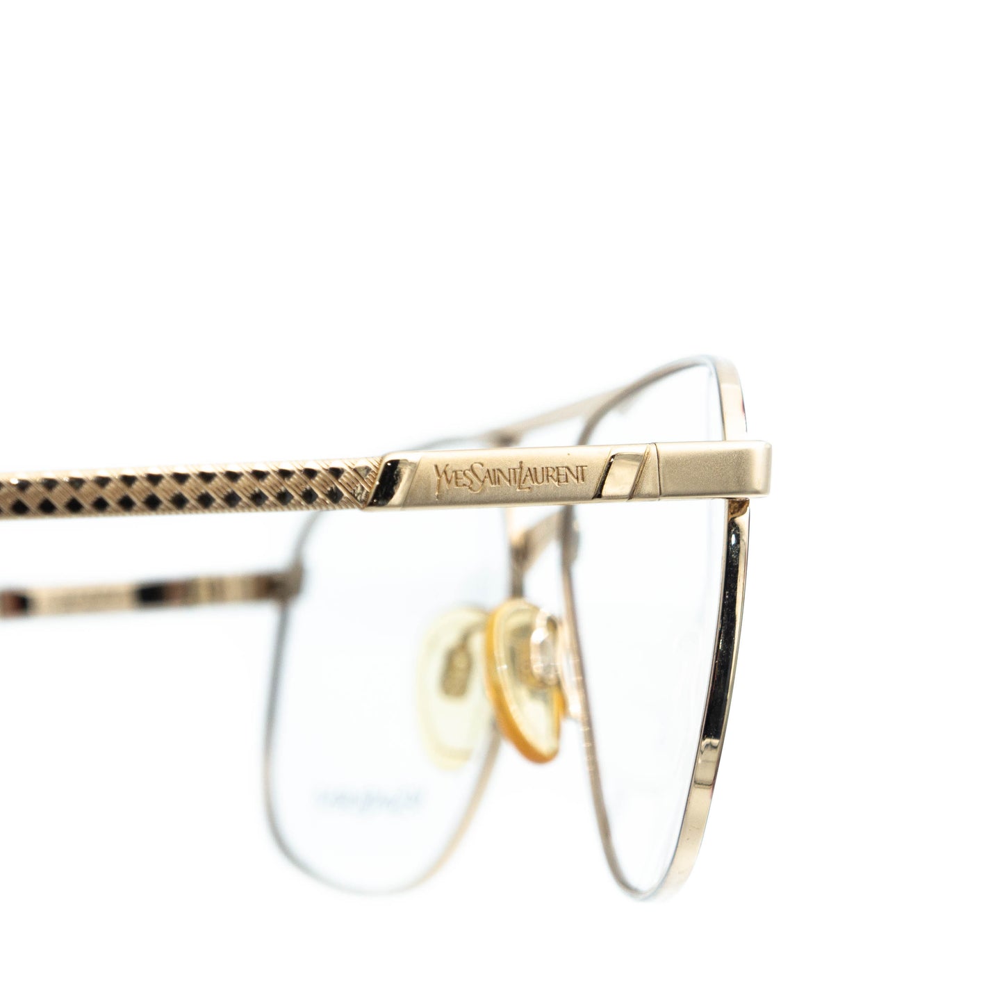 Yves Saint Laurent 4077 Gold Frame Sunglasses Vintage