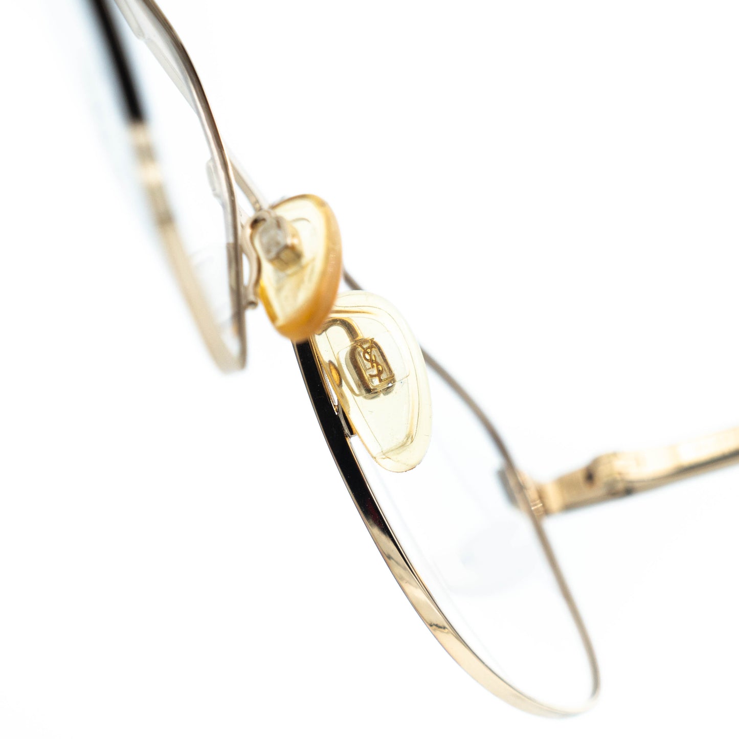 Yves Saint Laurent 4077 Gold Frame Sunglasses Vintage