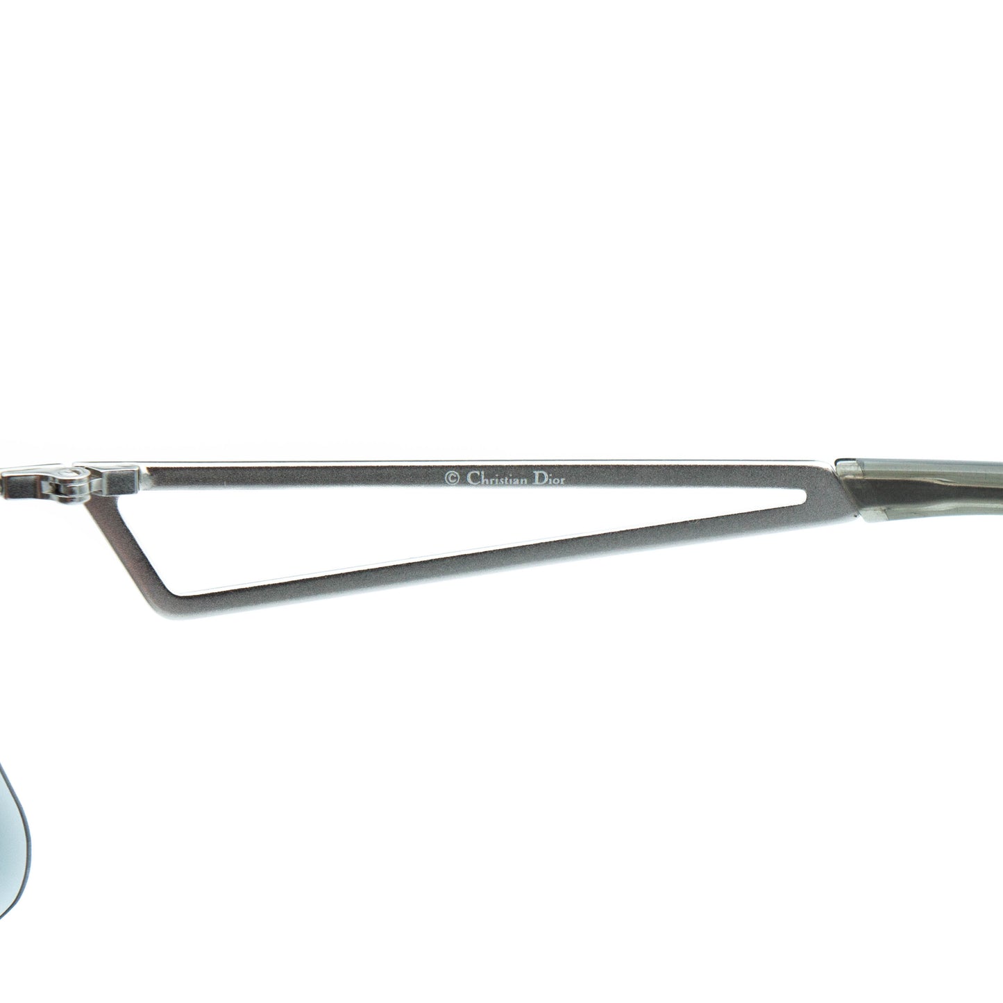 Christian DIOR CLUBBING Rimless Silver Sunglasses Vintage
