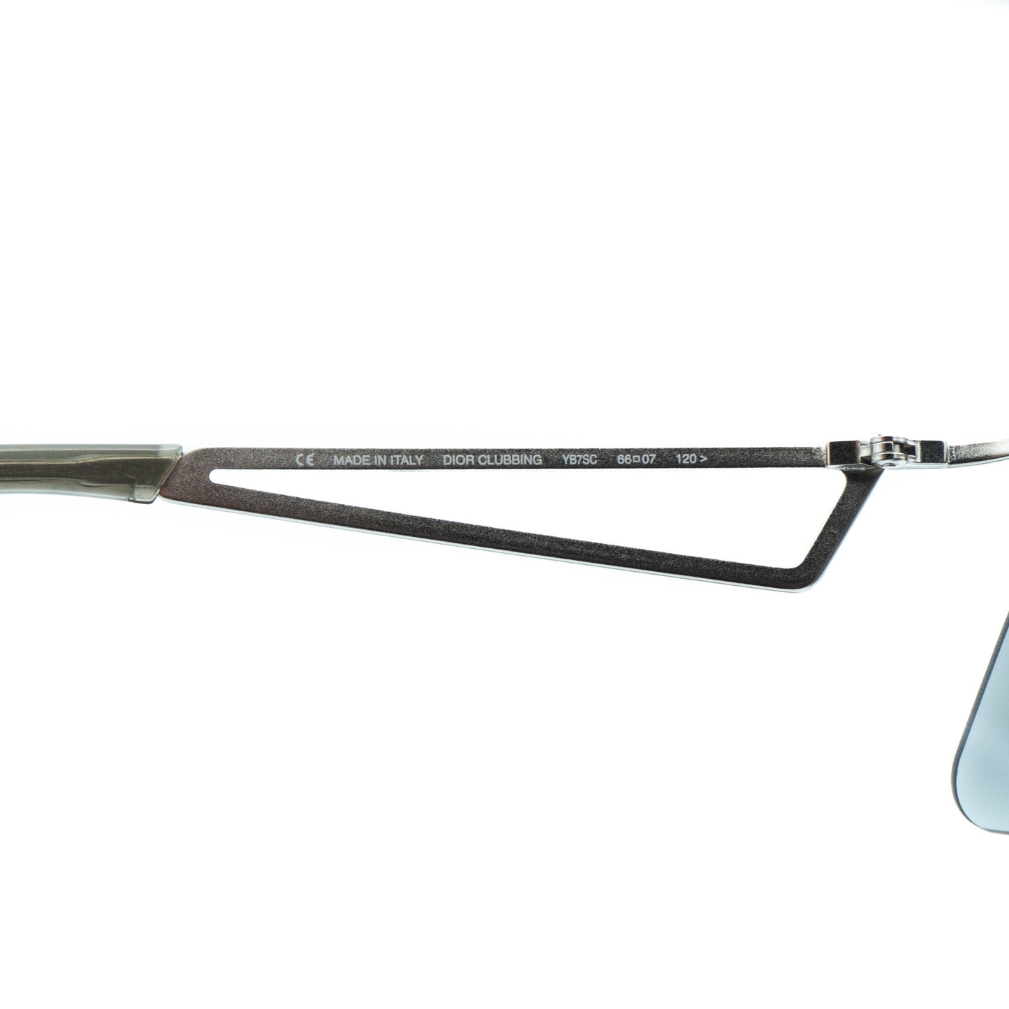 Christian DIOR CLUBBING Rimless Silver Sunglasses Vintage