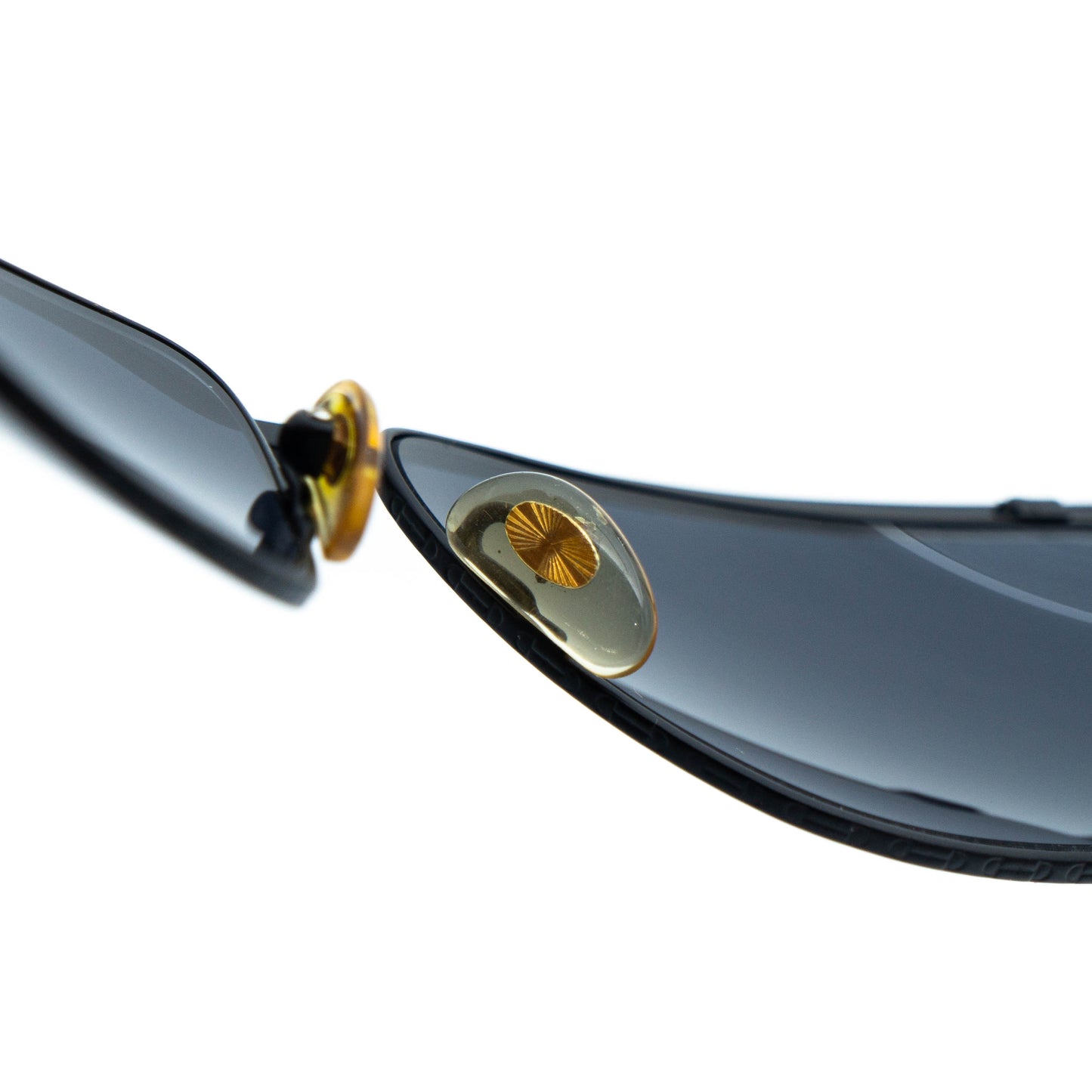 GUCCI GG 1255/S Black Metal Sunglasses Vintage