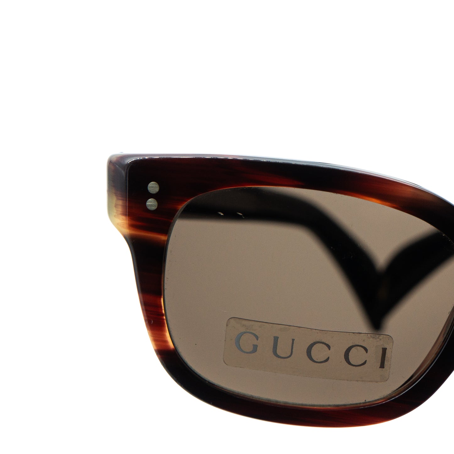 GUCCI GG 1155/S Black Brown Sunglasses Vintage
