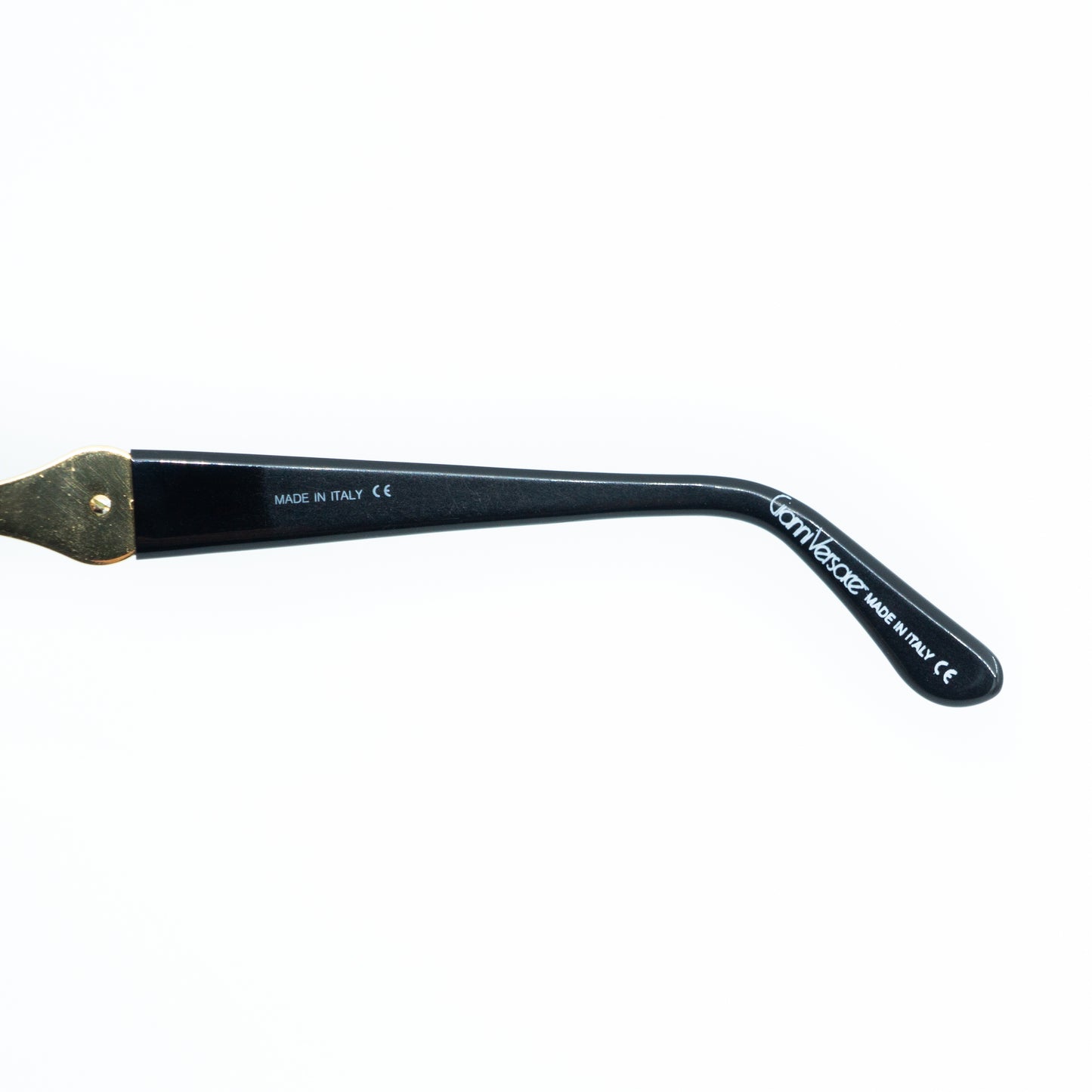 Gianni VERSACE mod 1231 Oval Gold Sunglasses Vintage