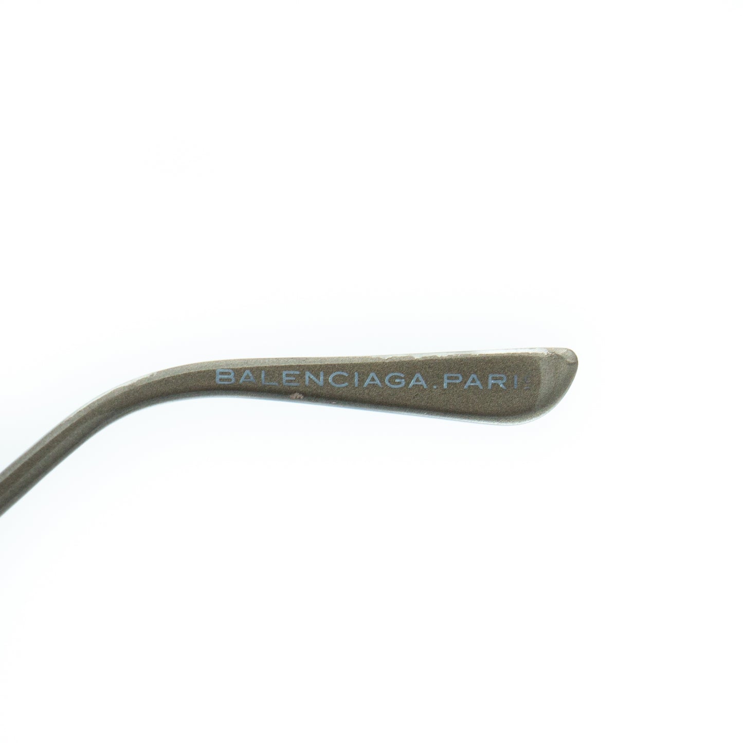 Balenciaga BAL 0069/S Silver Oversized Sunglasses Vintage