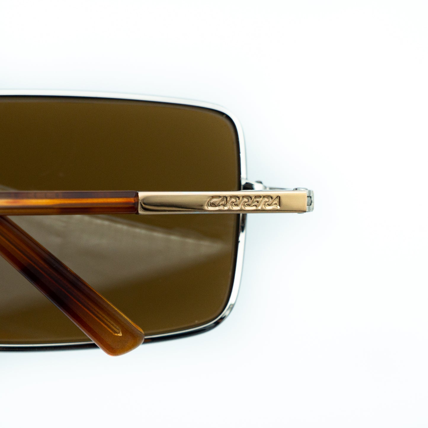 Carrera Navigator 3 Silver Brown Sunglasses Vintage