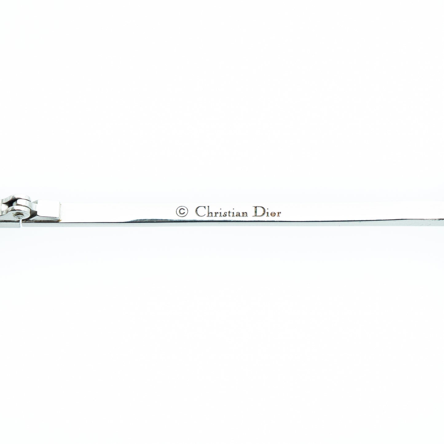 Christian Dior HARD DIOR 1 Silver Strass Sunglasses Vintage