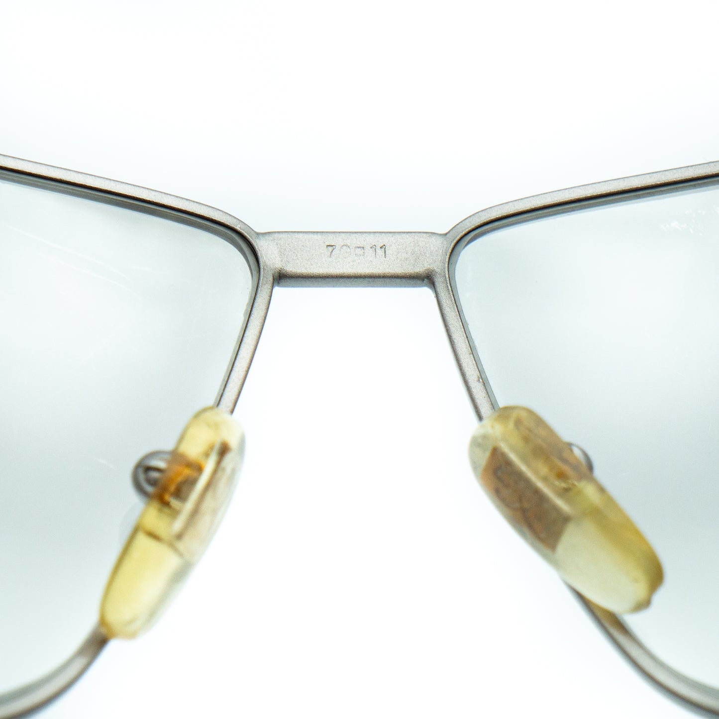 Dolce & Gabbana DG 381S Silver Metal Sunglasses Vintage