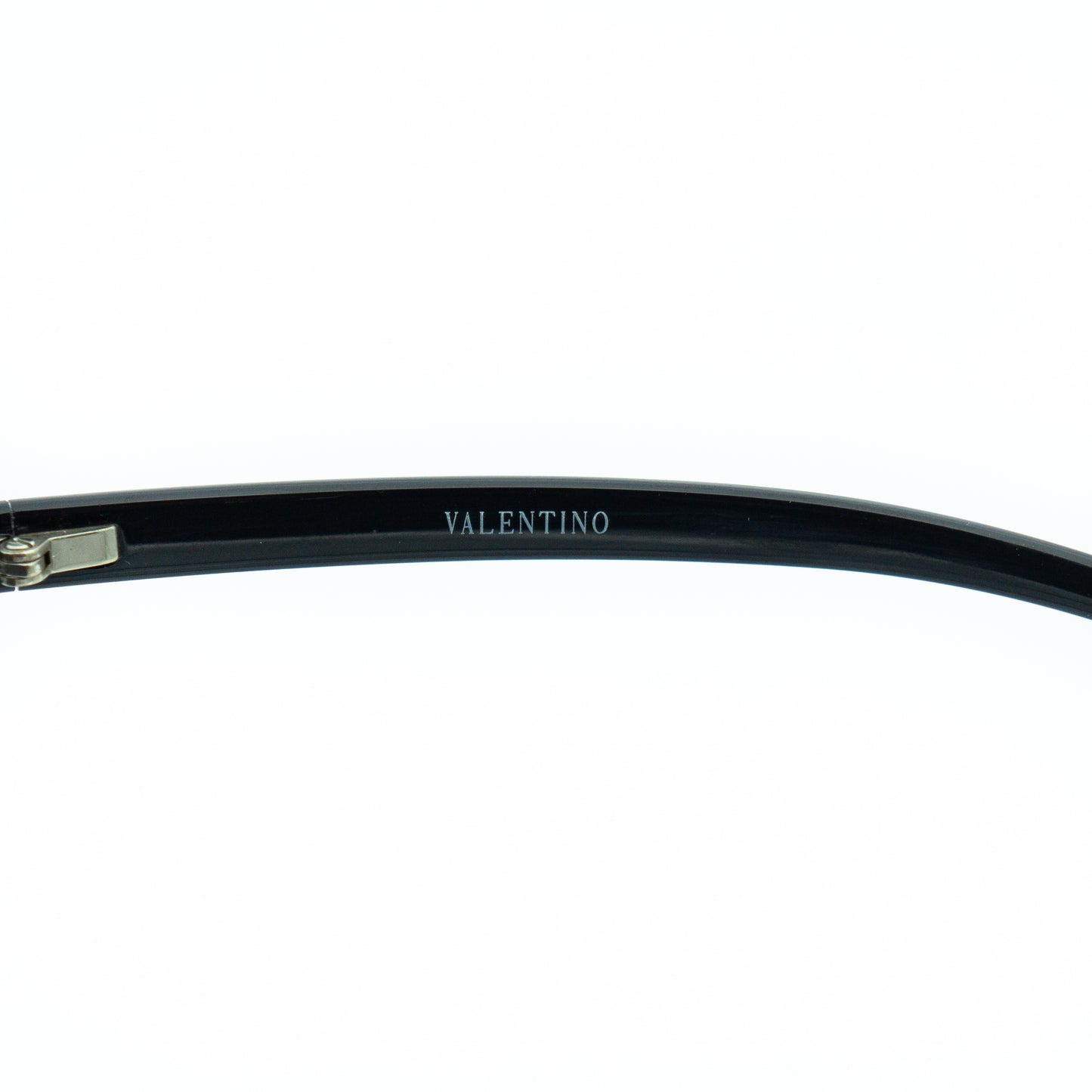Valentino 5412/S Black Oversized Shield Mask Sunglasses Vintage