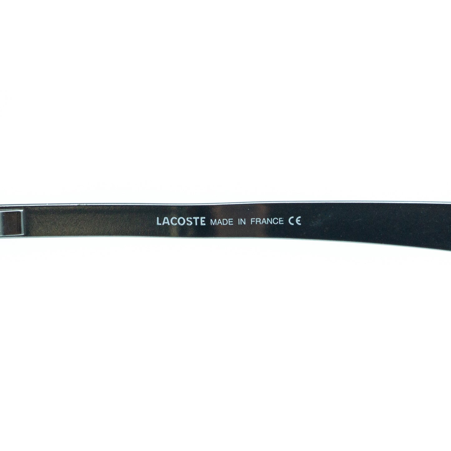 Lacoste Sport 1515 Black Oval Sunglasses Vintage