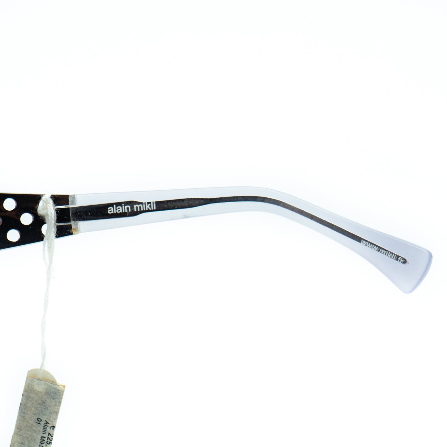 Alain Mikli A0141-01 Purple Silver Sunglasses Vintage