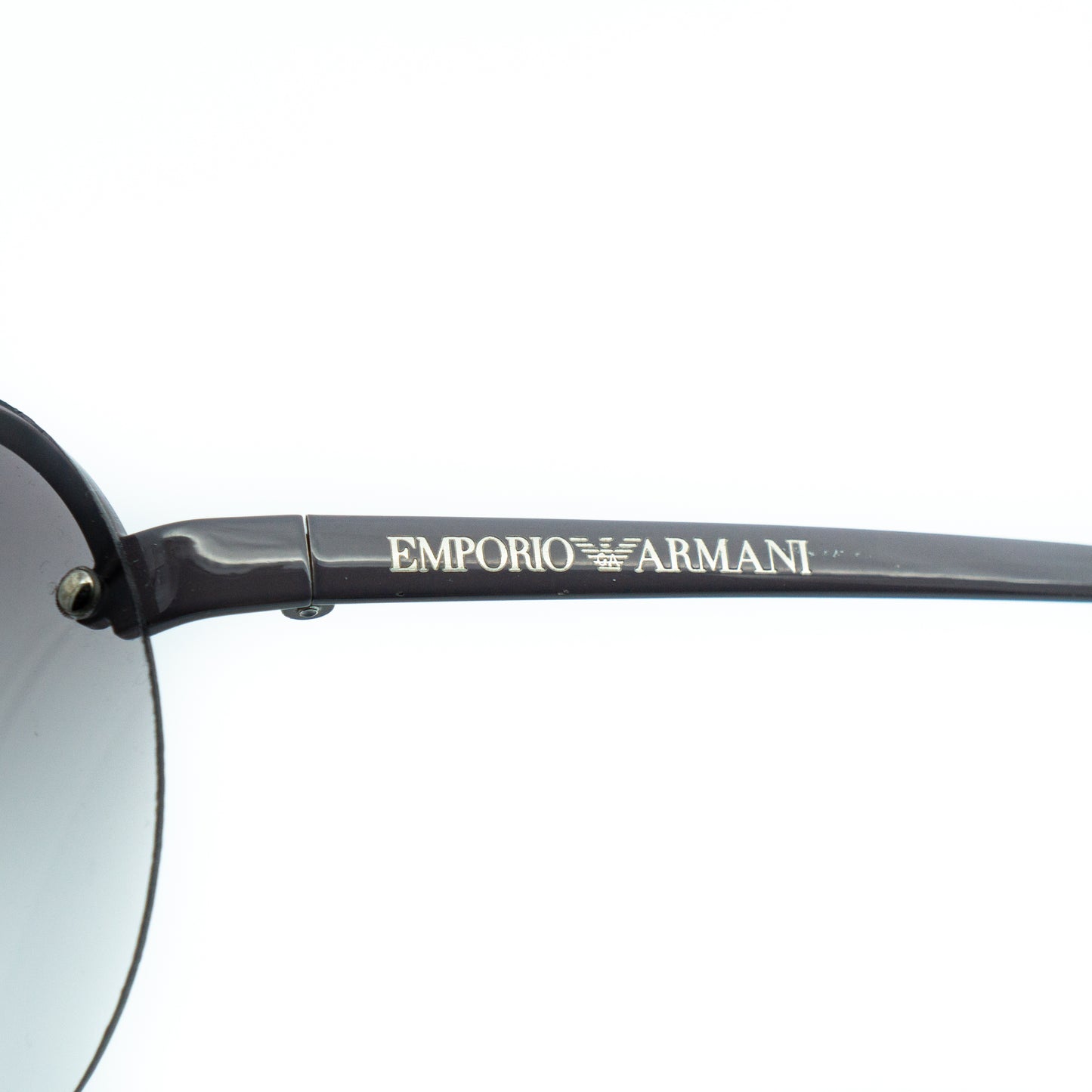 Emporio Armani EA 9338/S Black Shield Mask Sunglasses Vintage