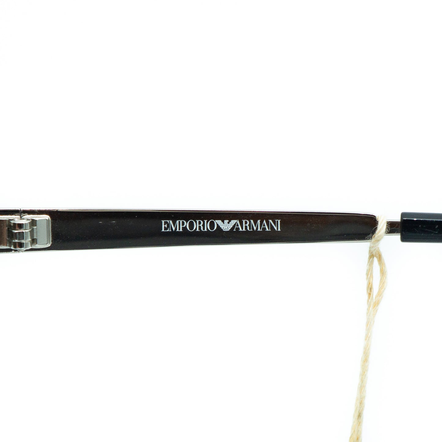 Emporio Armani EA 9367/S Silver Aviator Mask Sunglasses Vintage