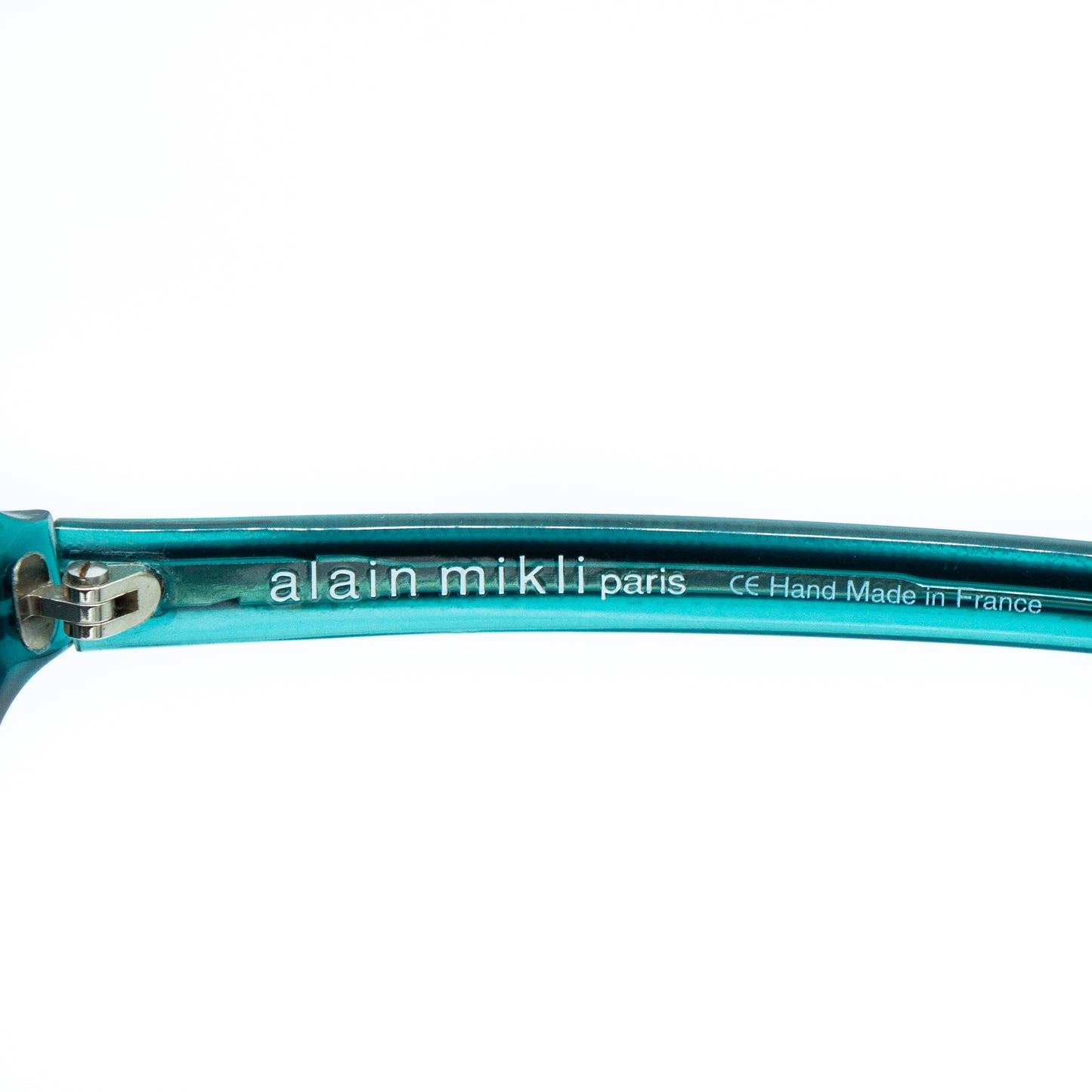 Alain Mikli 5676 Oval Blue Green Sunglasses Vintage