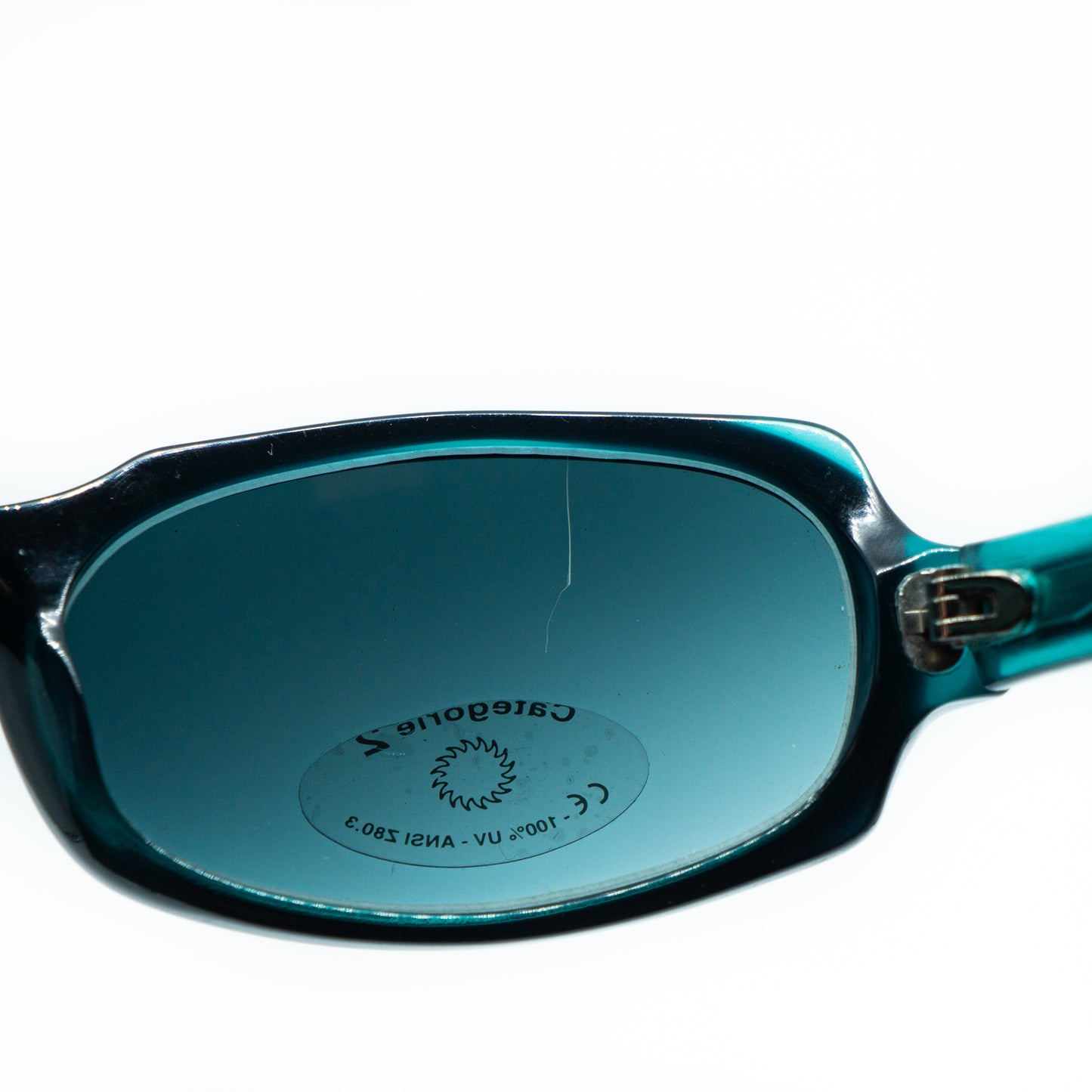 Alain Mikli 5676 Oval Blue Green Sunglasses Vintage