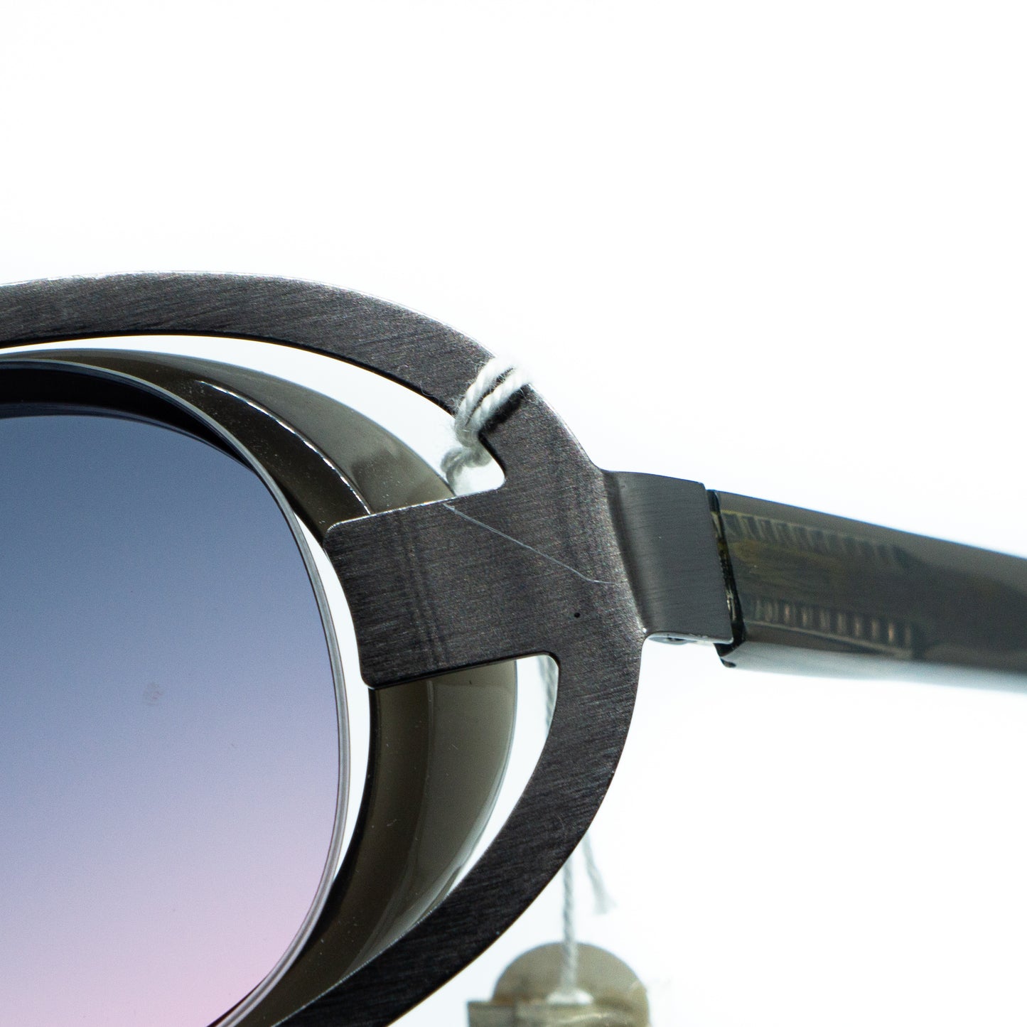 Alain Mikli 5682 Limited Edition Oval Silver Sunglasses Vintage