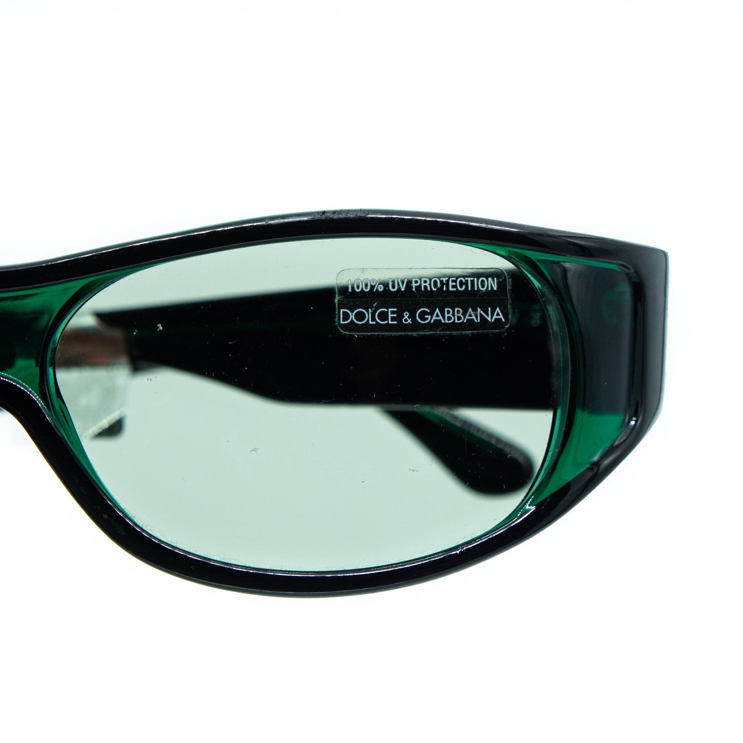Dolce & Gabbana DG 725S Green Oval Sunglasses Vintage