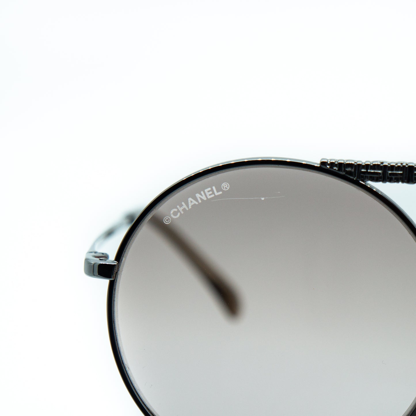 Chanel 4232 Round Silver Sunglasses Vintage
