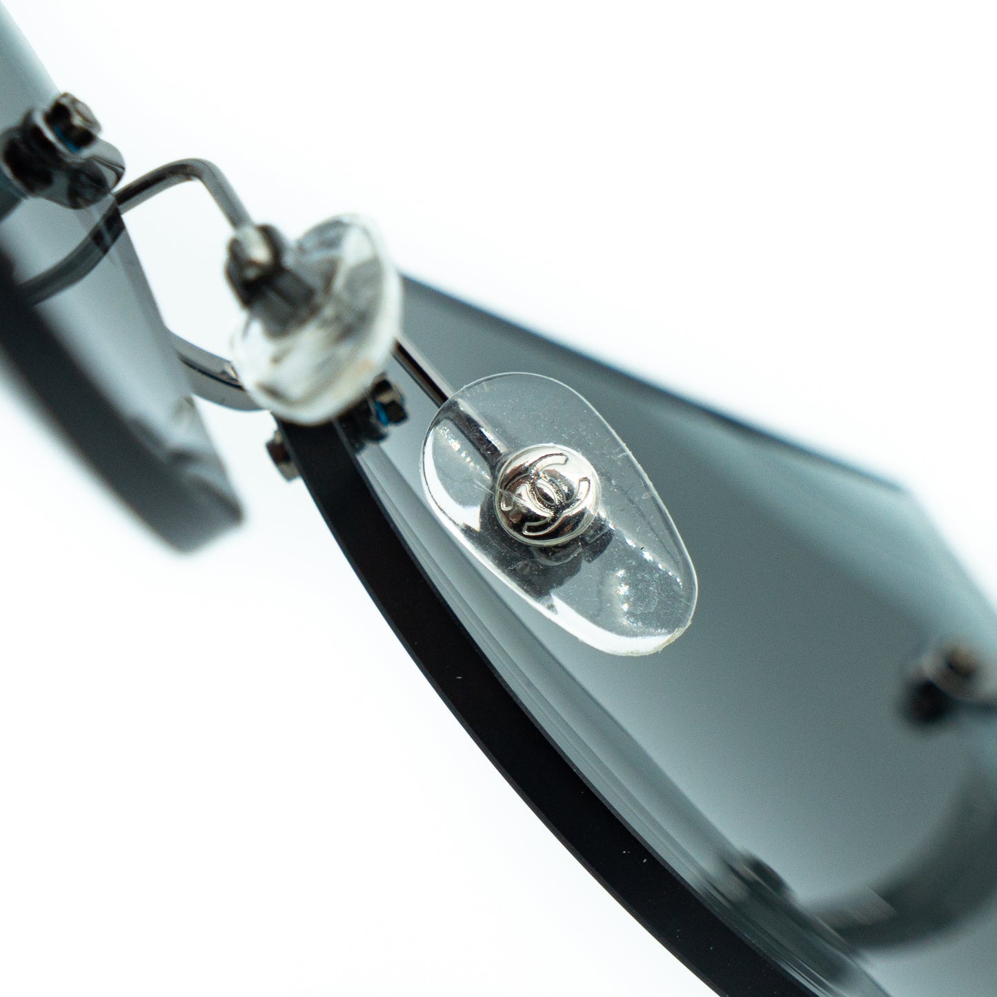 Chanel 4237 Mirror Silver Sunglasses Vintage