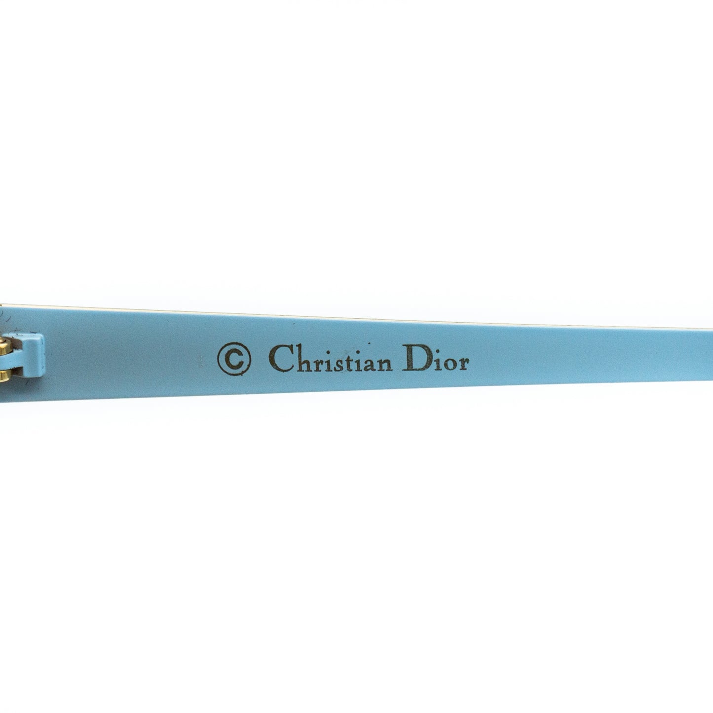 Christian Dior SUN Blue Sunglasses Vintage
