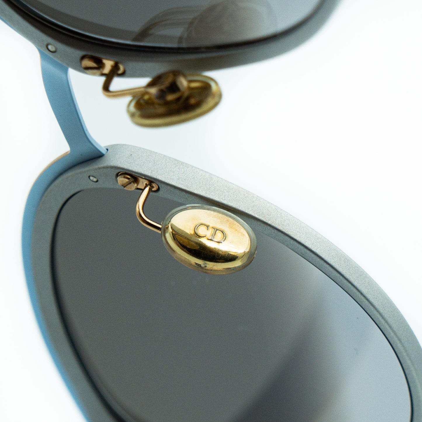 Christian Dior SUN Blue Sunglasses Vintage
