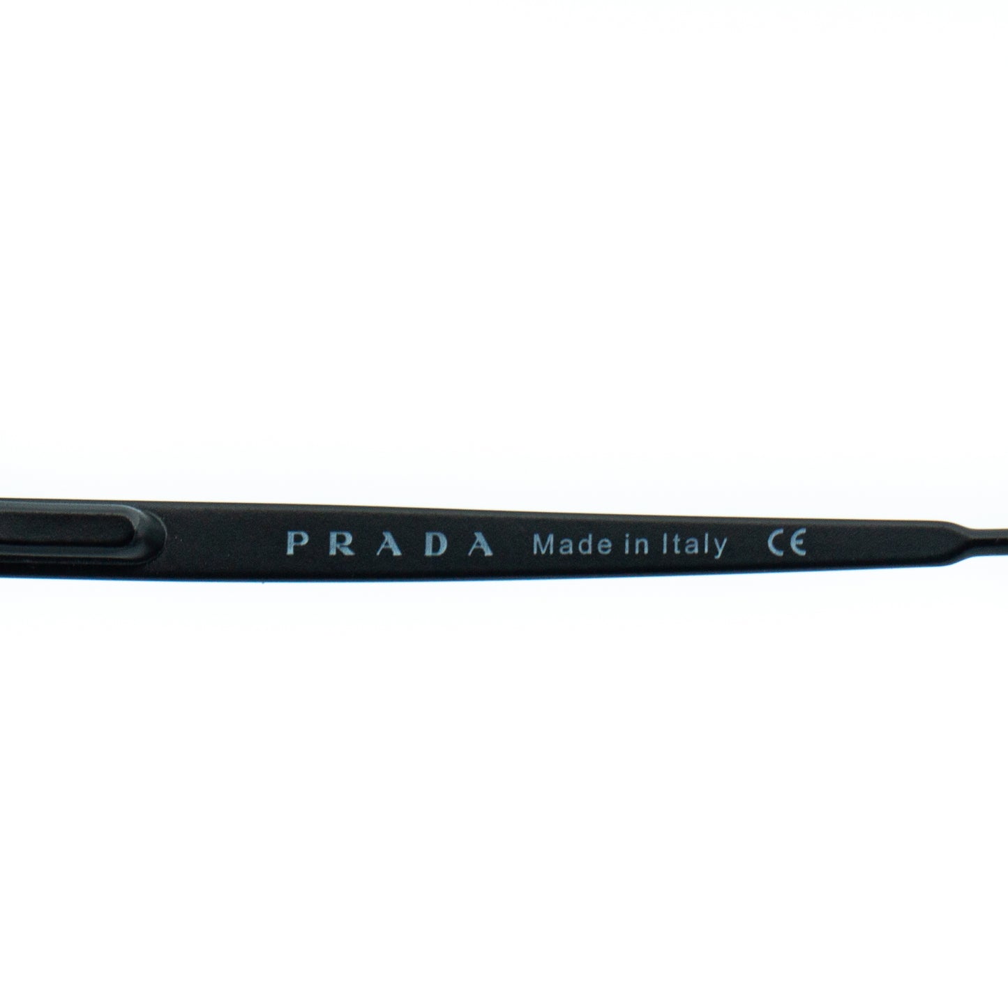 Prada SPR01G Black Shield Mask Sunglasses Vintage