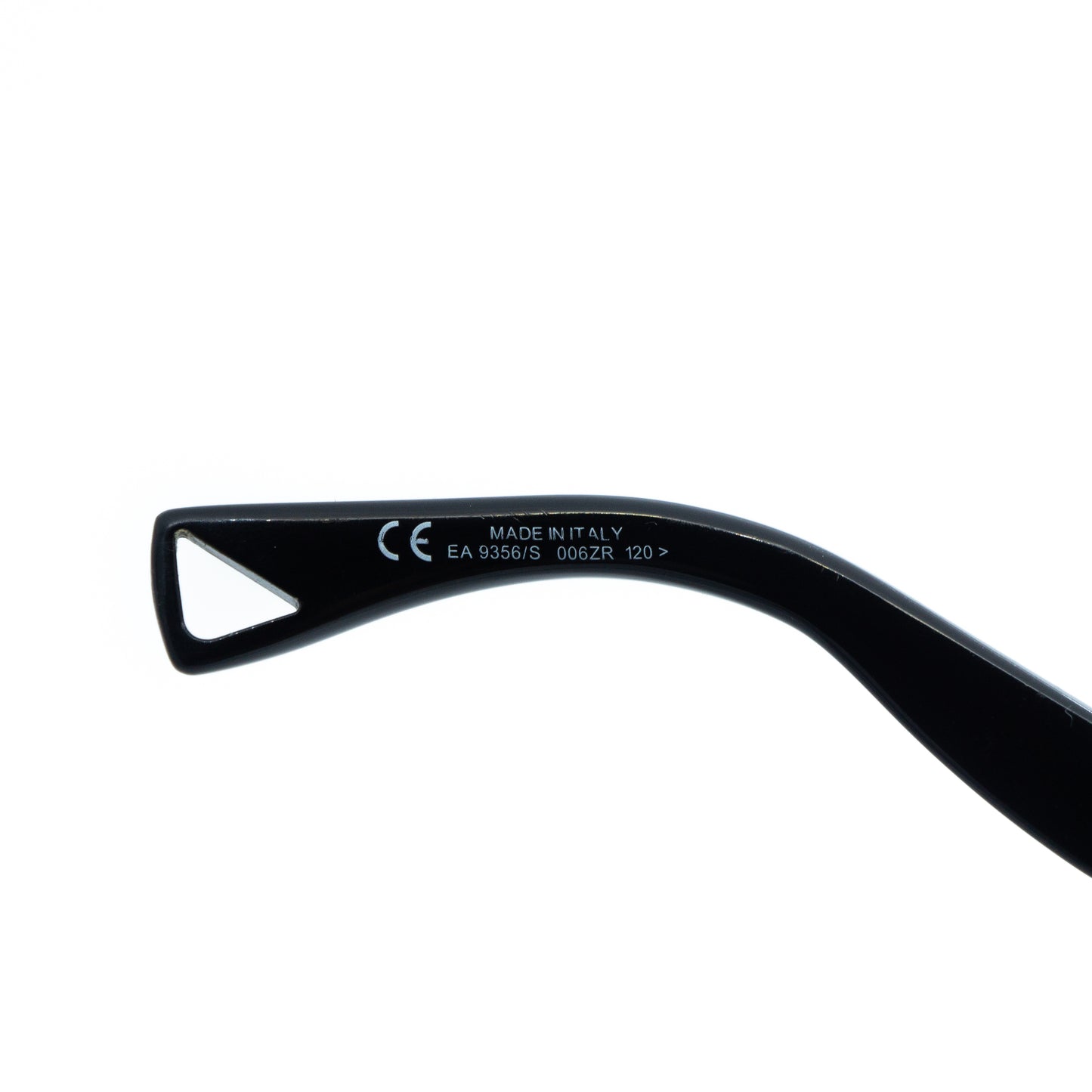 Emporio Armani EA 9356/S Black Aviator Sunglasses Vintage